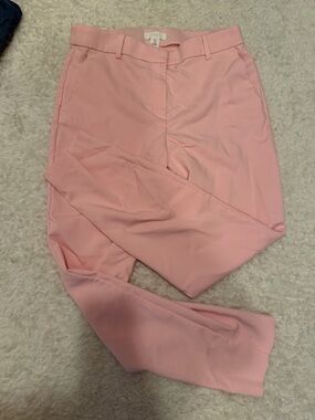 H&M Pastel Pink Tailored Trousers